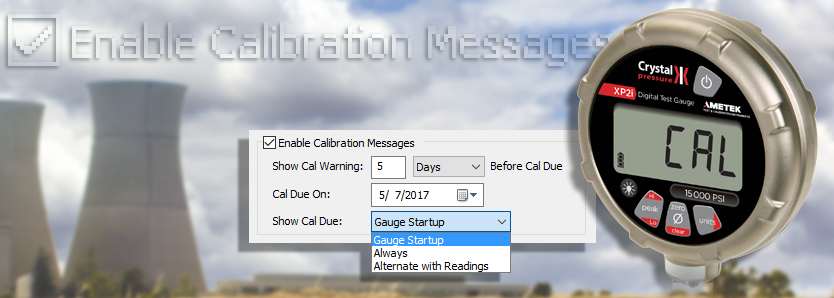 pressure gauge calibration reminders alerts