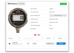 Pressure Gauge Logging Software